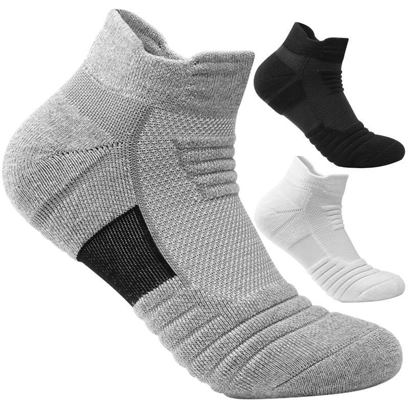 Athletic Sock Cushion - 3 Paar atmungsaktive Mesh-Sportfrottee-Socken, gepolstert, feuchtigkeitsregulierend