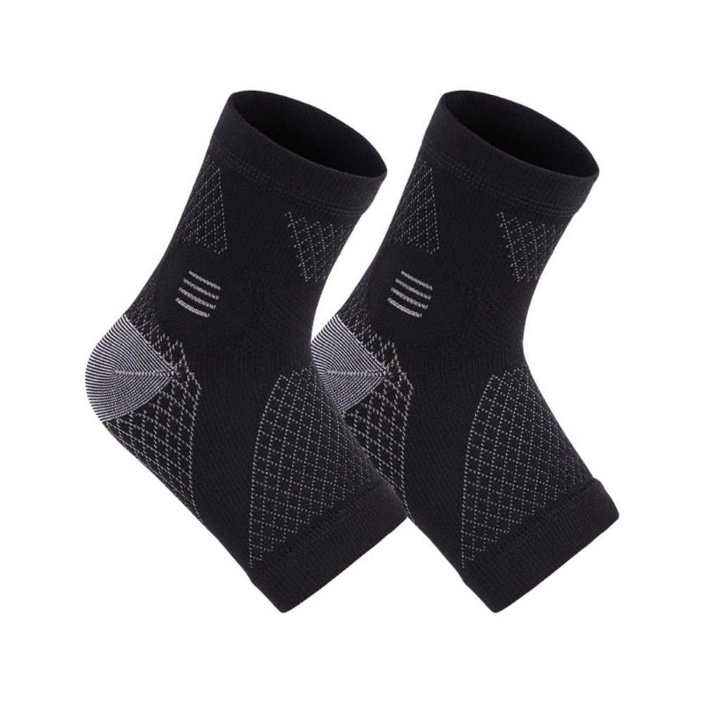 Ankle Brace Sock - 1 Paar Anti-Verstauchungs-Sport-Knöchelbandage Vibrationsdämpfender Gelenkschutz Knöchelschutz