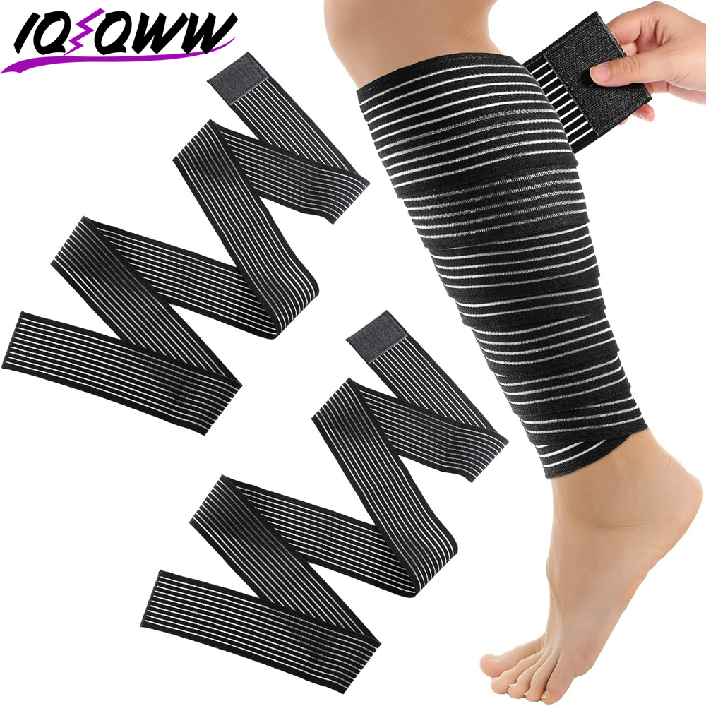 Compression Sleeve Calf - 1PCS 40-300cm Kompression Verband Schutz Knie
