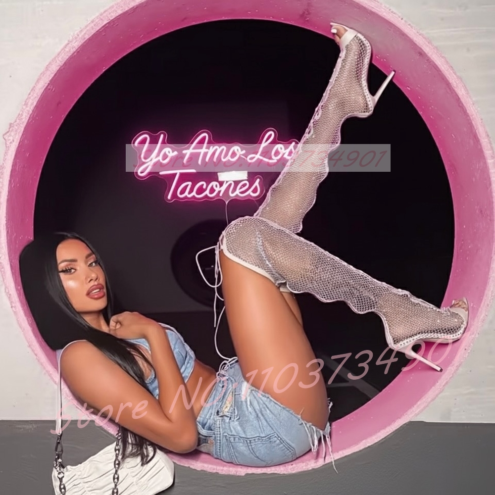 Netzstrumpf Oberschenkelhohe S – Fishnet Stocking Women Bewertung und Preis